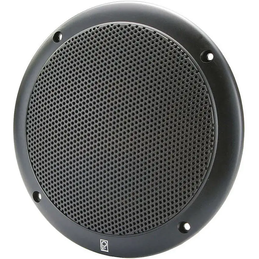 POLY-PLANAR  MA4056-B Außenlautsprecher, Schwarz, 2-1/2 Zoll Tiefe, 40 W PR