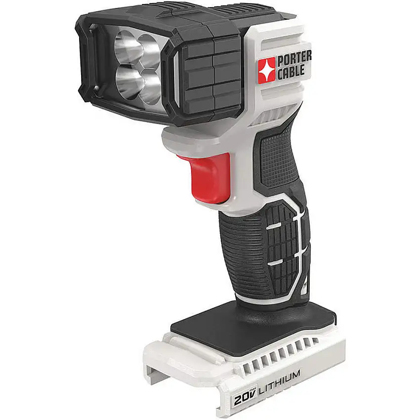 PORTER CABLE  PCC700B Wiederaufladbare Taschenlampe Schwarz/grau Led