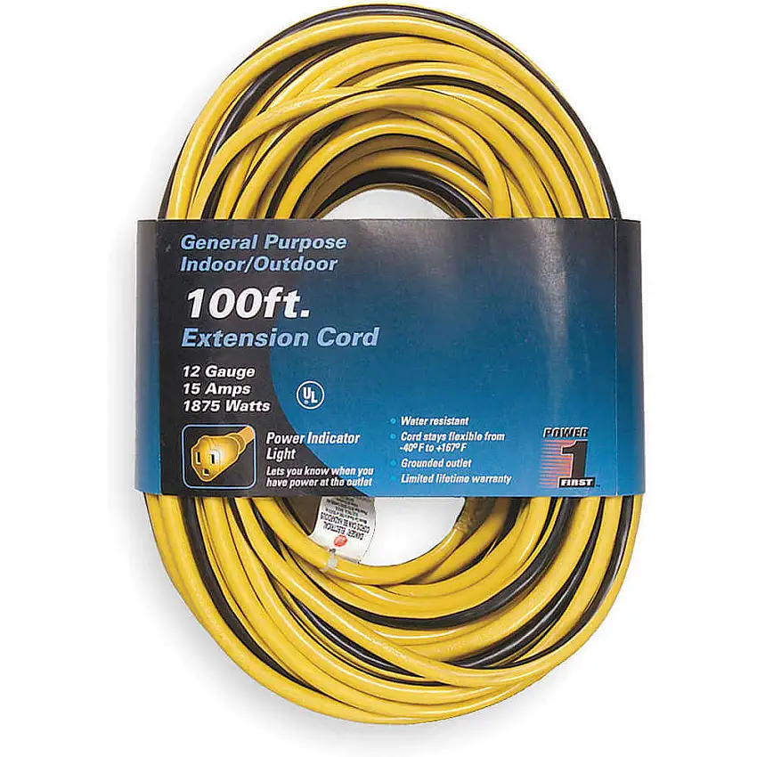 POWER FIRST 1FD57 Verlängerungskabel 100 Fuß