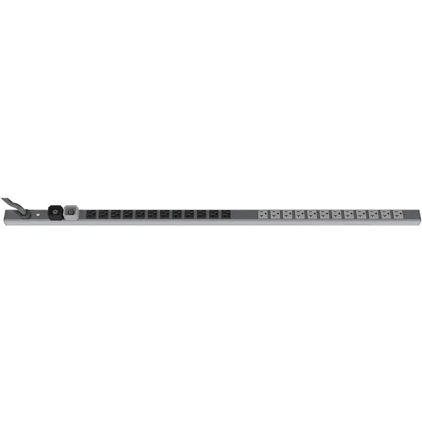 POWER FIRST  2MV38 Kabelkanal, 30 A, 120 V, 24 Steckdosen, 48 Zoll