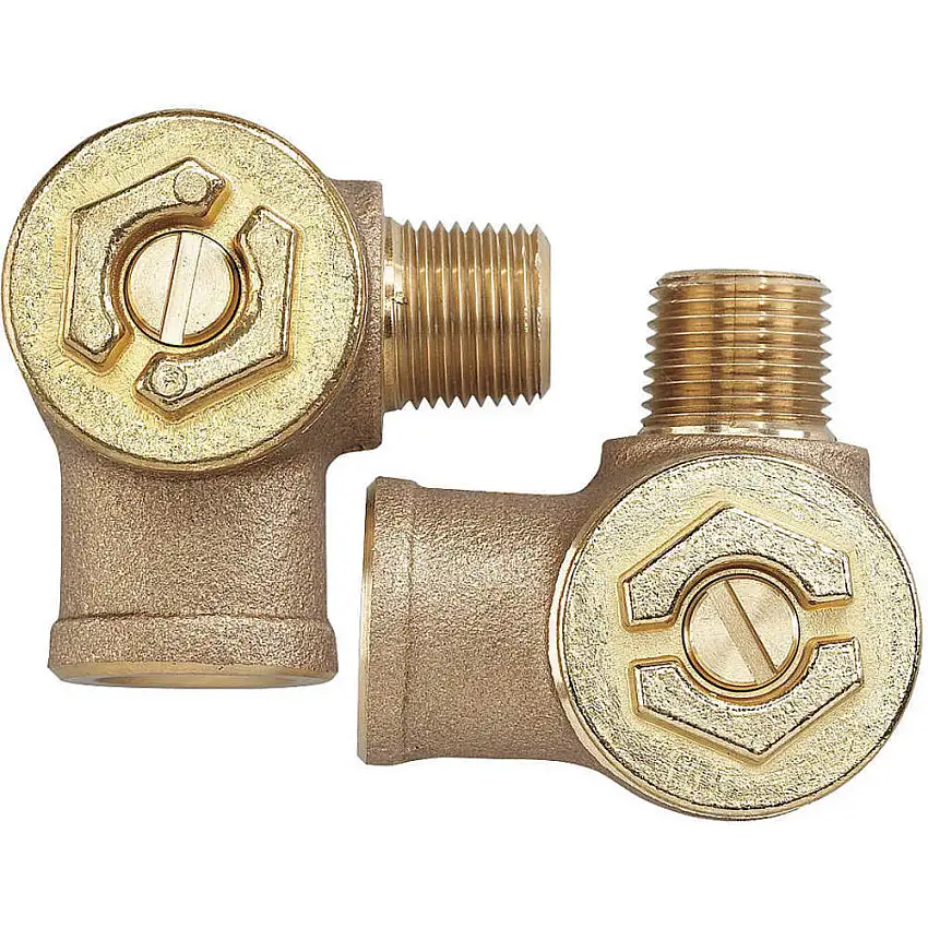 POWERS 230-046 Abgewinkelter Rückschlagventil 1/2 Zoll IPS