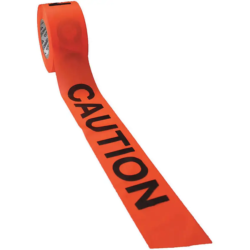 PRESCO PRODUCTS CO B3530OG16-188 Absperrband, orange, gl/schwarz, 500 m x 3 cm