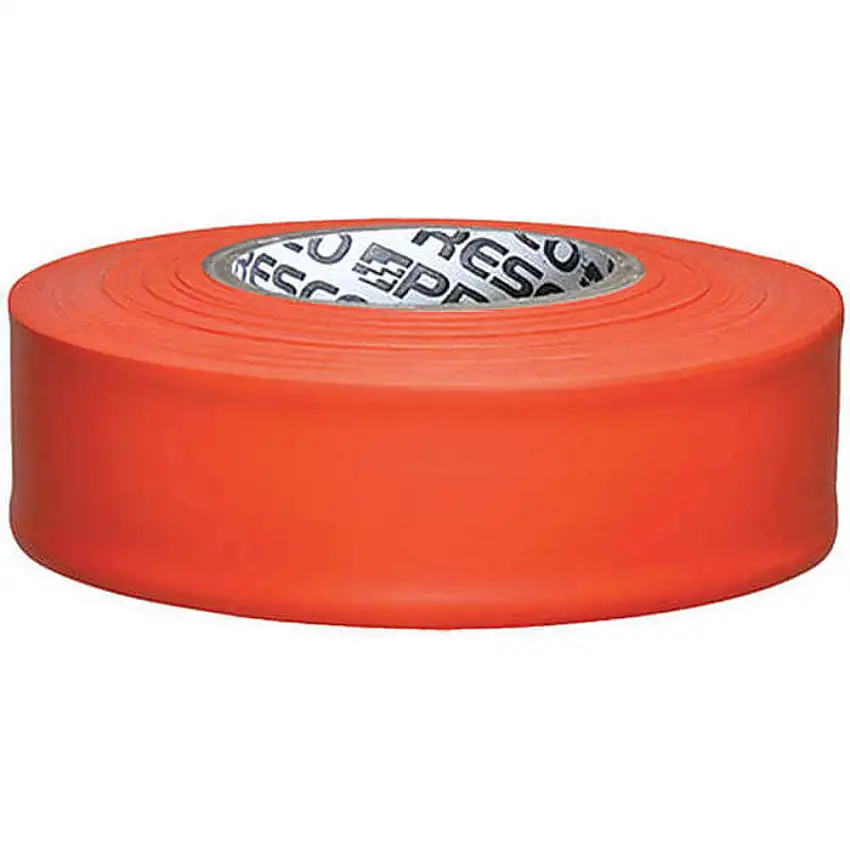 PRESCO PRODUCTS CO TFO-188 Taft-Flaggenband, Orange, 300 m