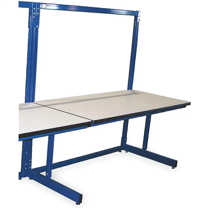 PRO-LINE B6030SAC Ergonomische Basics Werkbank, Blau, 60L x 30B x 65H Zoll