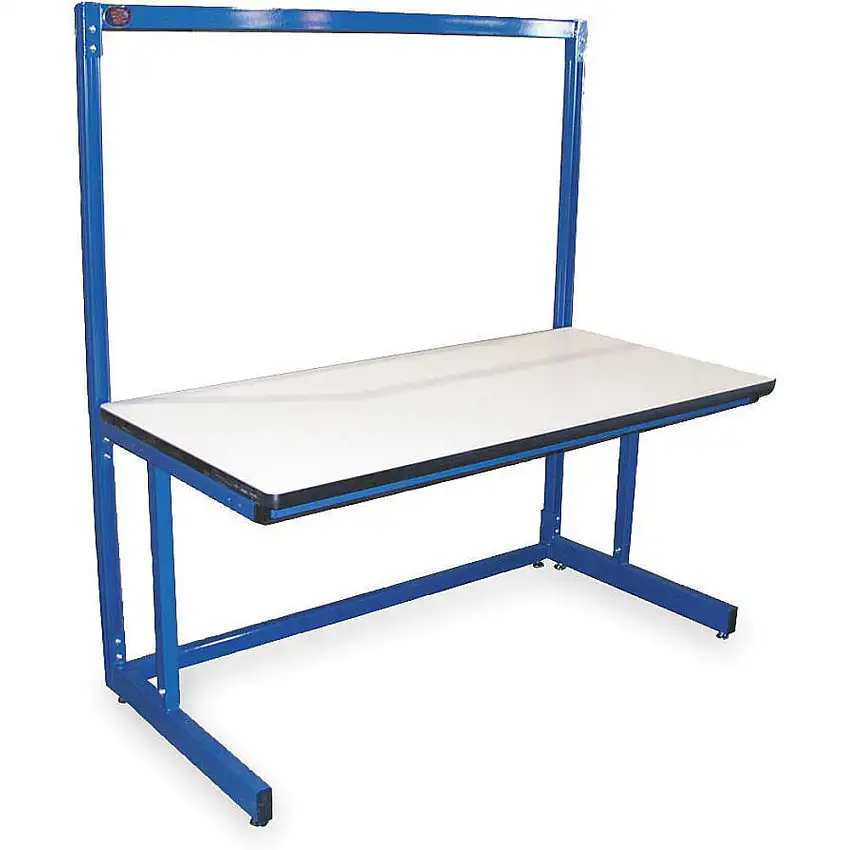 PRO-LINE B6030SSC Ergonomische Basics Werkbank, Blau, 60L x 30B x 65H Zoll
