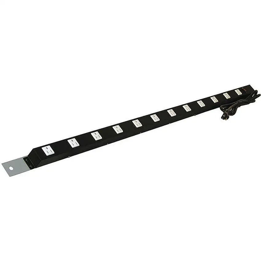 PRO-LINE  ES48/ESMR60-A31 Steckdosenleiste 60 B x 1-1/2 T x 1-1/2 H Grau