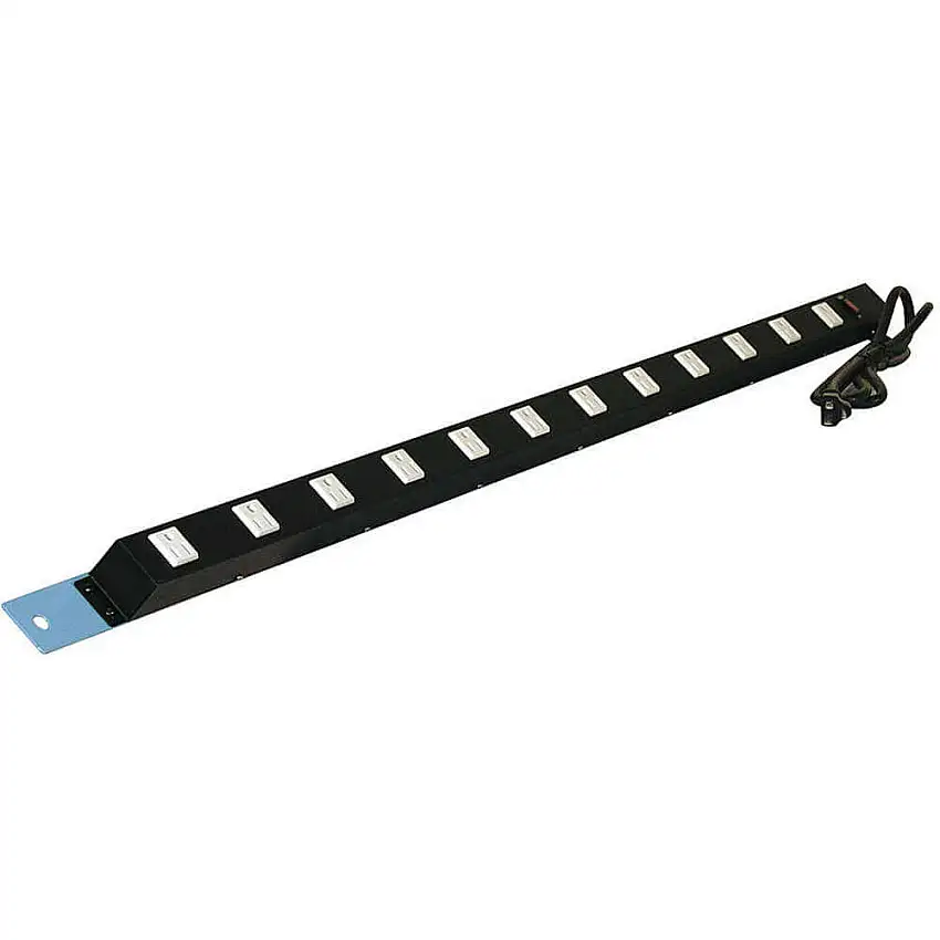 PRO-LINE  ES48/ESMR60-L14 Steckdosenleiste 60 B x 1-1/2 T x 1-1/2 H Blau