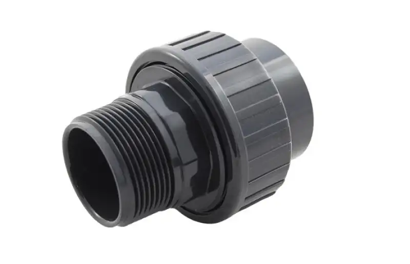 PVC Verschraubung | 50mm x 1 1/2 Zoll | Klebemuffe x Außengewinde