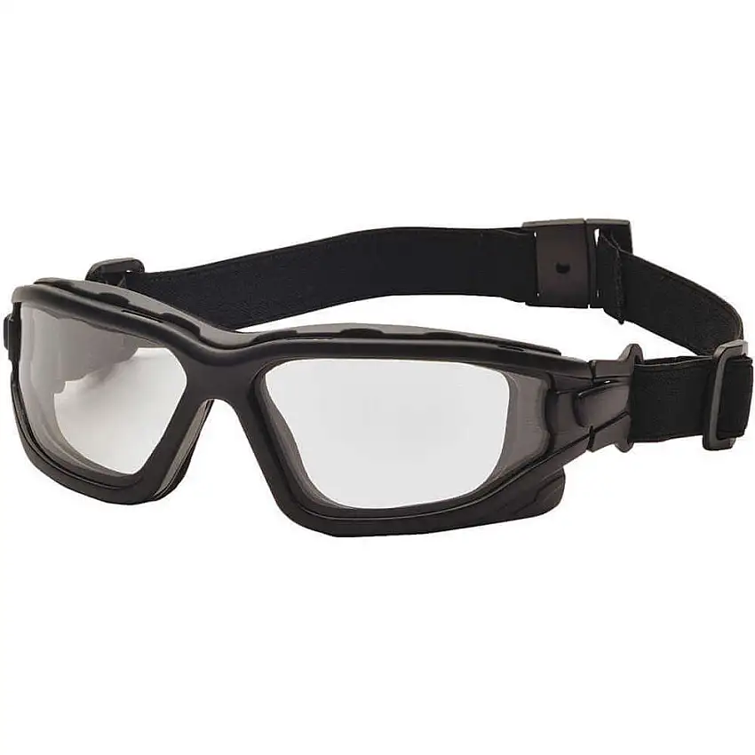 PYRAMEX SB7010SDT Doppelscheiben-Schutzbrille, klare Linse, Antibeschlag