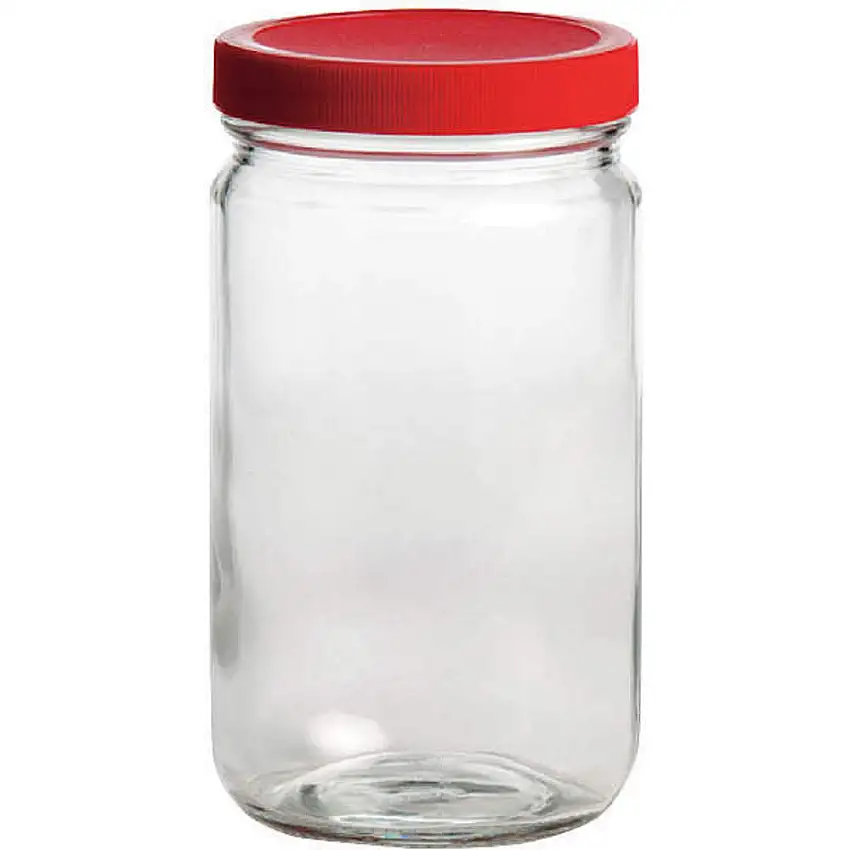 QORPAK 239542 Glasflasche 32 Unzen Klar