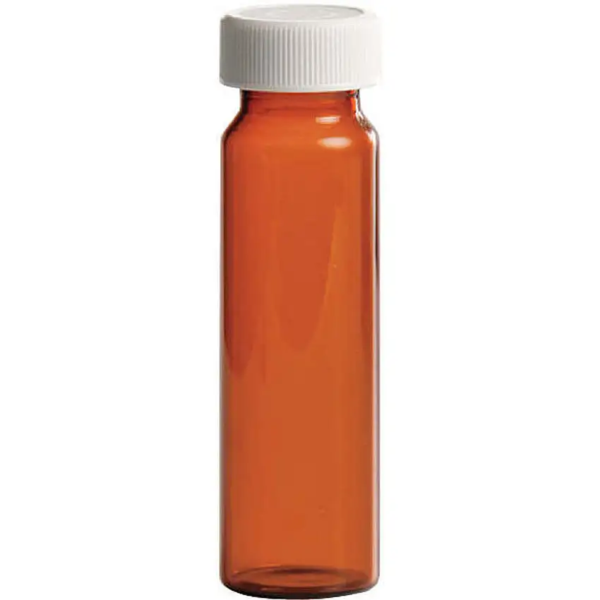 QORPAK 239548 Durchstechflasche 40cc Bernstein