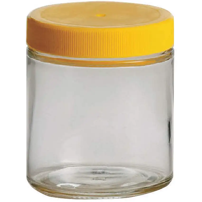 QORPAK 239554 Glasflasche 4 Unzen Klar