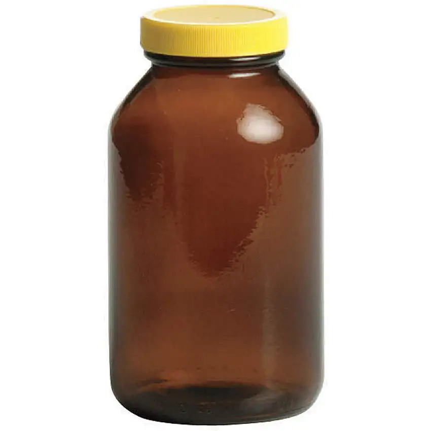 QORPAK 239559 Glasflasche 500ml Braun