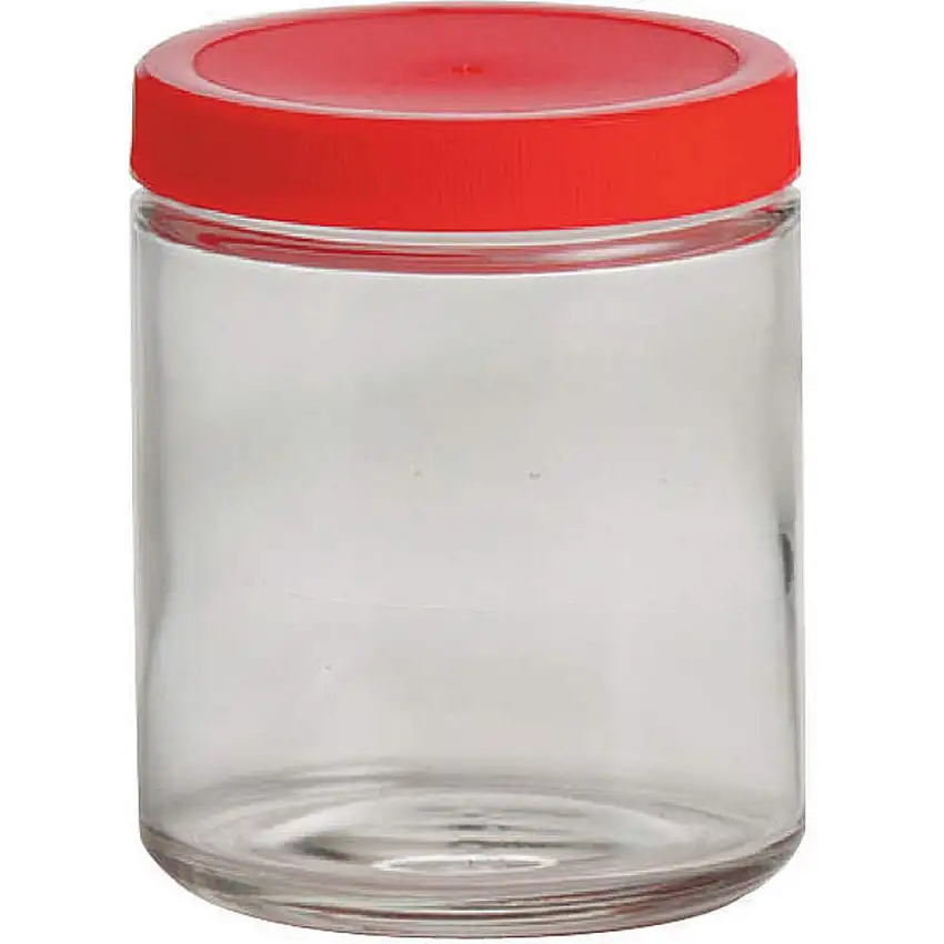 QORPAK 239566 Glasflasche 8 Unzen Klar