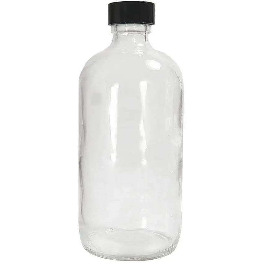 QORPAK GLC-01086 Bottle Safety Coated Boston Round