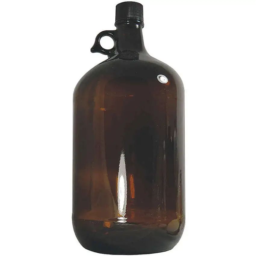 QORPAK  GLC-02046 Krug Phenolharz 128 oz. Braunglas