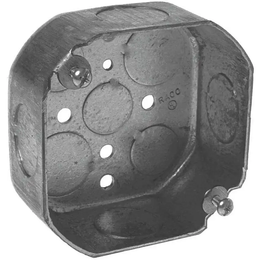 RACO 126 Elektrischer Kasten Achteck 15.5 Cu In