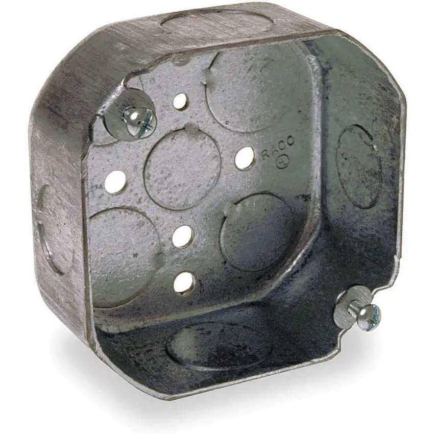 RACO 127 Box Achteck 4 x 4 Zoll