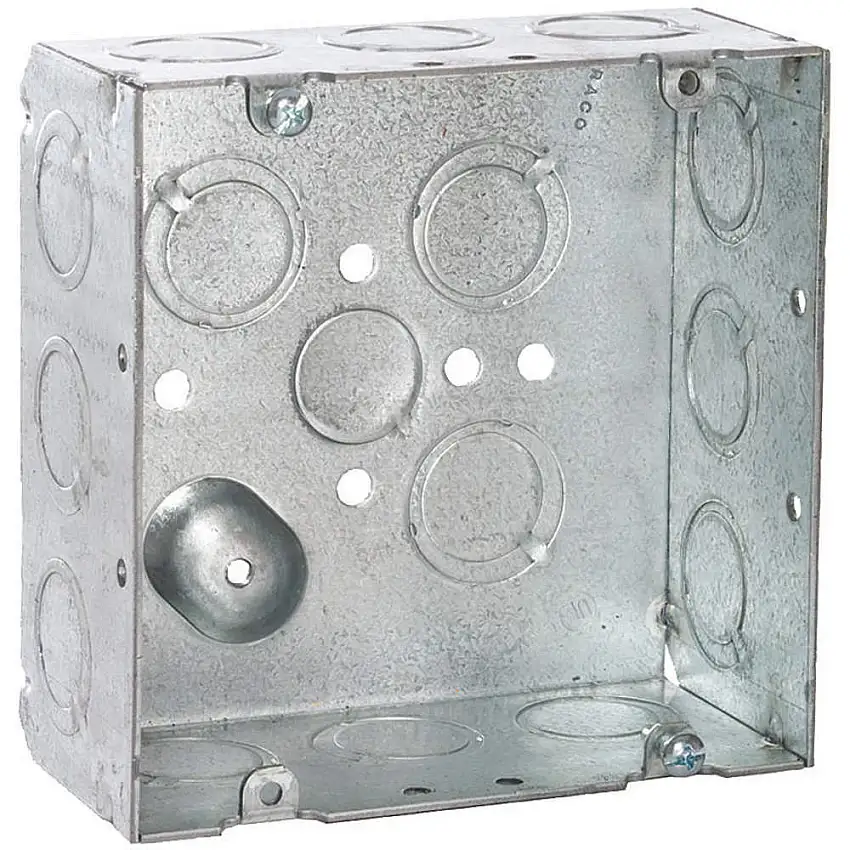 RACO  257 Box 4 11/16 Zoll Quadrat