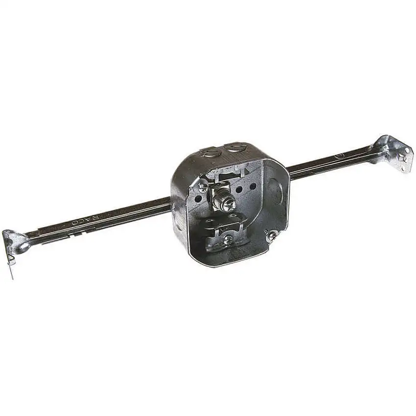 RACO  325 Octagon Box Verstellbare Stange Panzerklemme