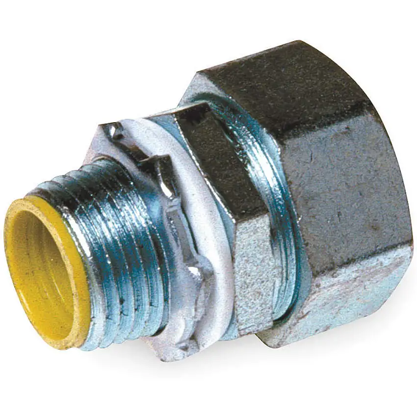 RACO  3512RAC Isolierter Stecker 1/2 Zoll gerade