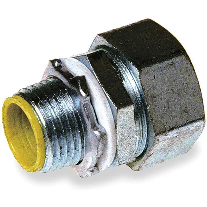 RACO  3511RAC Isolierter Stecker 3/8 Zoll gerade