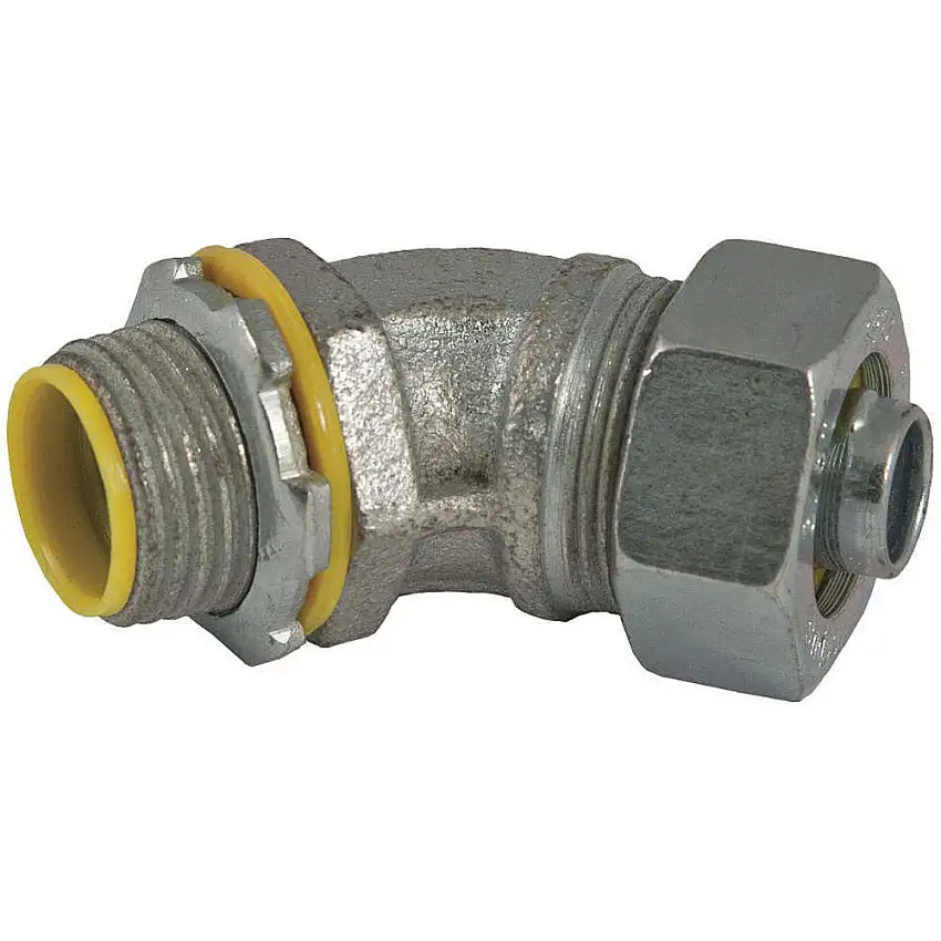 RACO  3561 Isolierter Stecker 3/8 Zoll 45 Grad