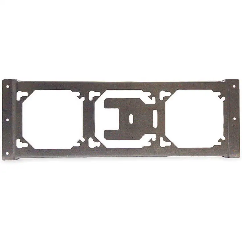 RACO  9001 Box-Montagehalterung 3 Box Square