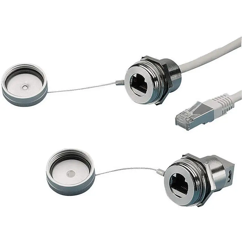 RITTAL  2482730 Rj45-Schnittstellenanschluss Messing Aluminium Polyamid