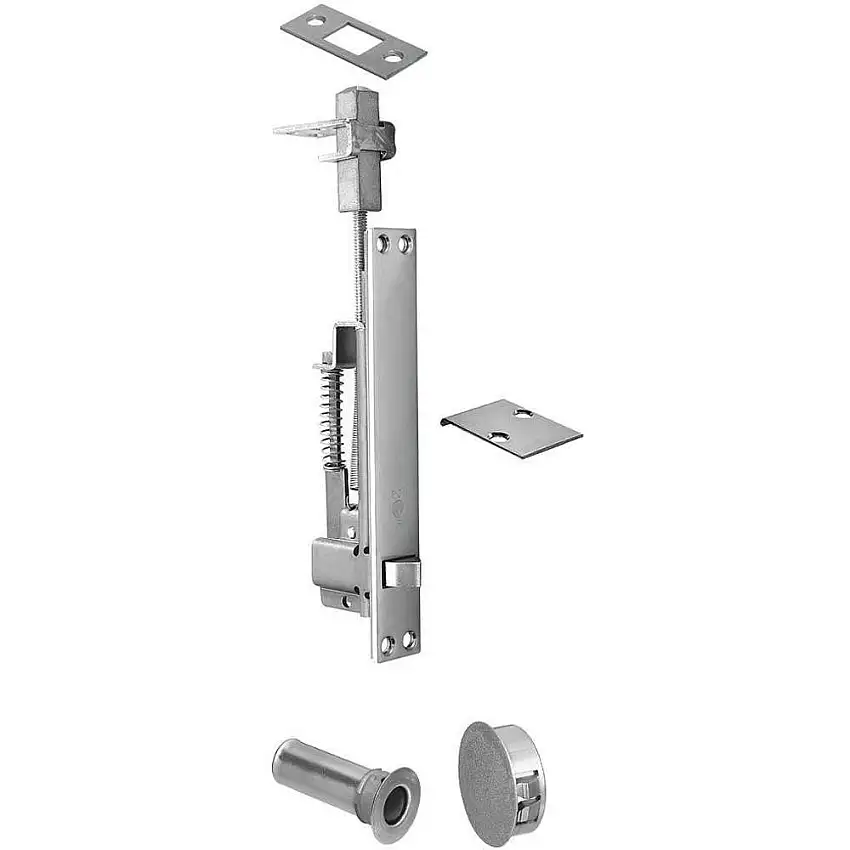 ROCKWOOD  2848.32D Automatischer Einfüllriegel, Satin-Chrom