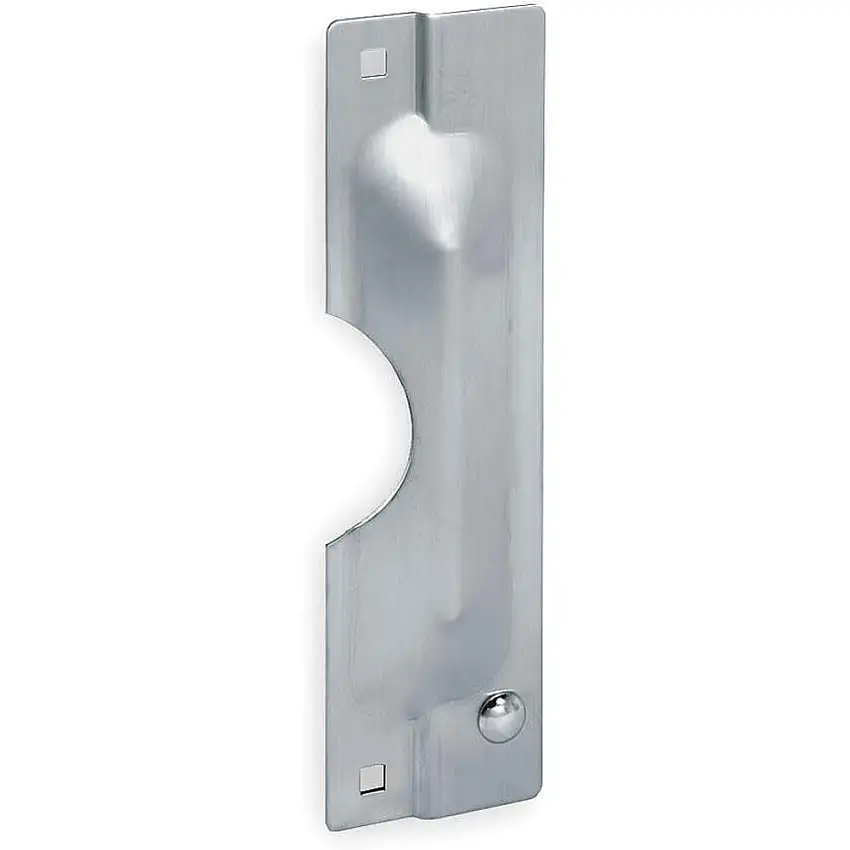 ROCKWOOD  320CL.32D Riegelschutz, Satin, für Schlösser mit 3-1/2 Zoll Durchmesser