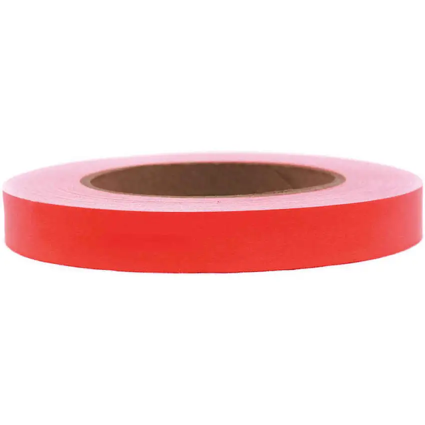 ROLL PRODUCTS  23022R Kartonklebeband, Papier, Rot, 3 cm x 4 m