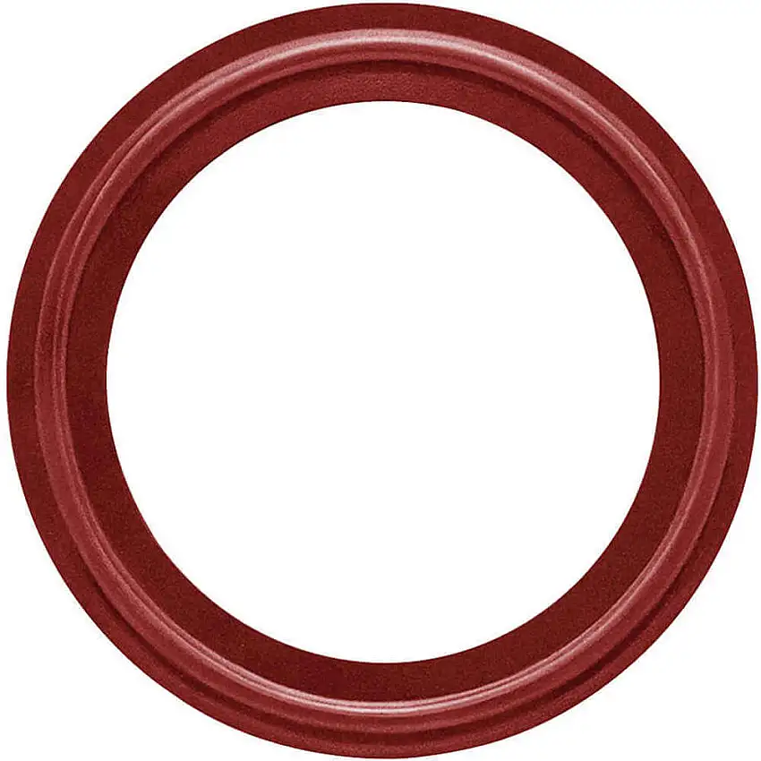 RUBBERFAB  40MPU-BUZ-XR-250 Sanitärdichtung, 2-1/2 Zoll Rohr, Tri-Clamp, Buna-N