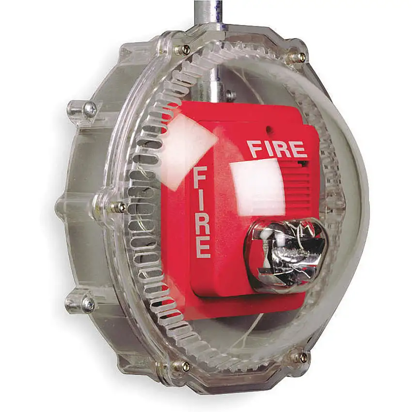 SAFETY TECHNOLOGY INTERNATIONAL STI-1217 Akustischer/Blitzschutz Polycarbonat-Oberfläche