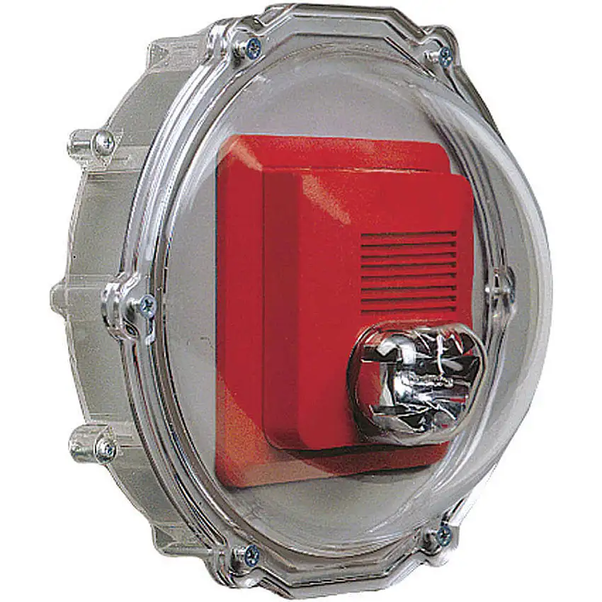 SAFETY TECHNOLOGY INTERNATIONAL STI-1227 Stopper Dome Strobe Cover Oberfläche 4-1/2 Zoll Tiefe