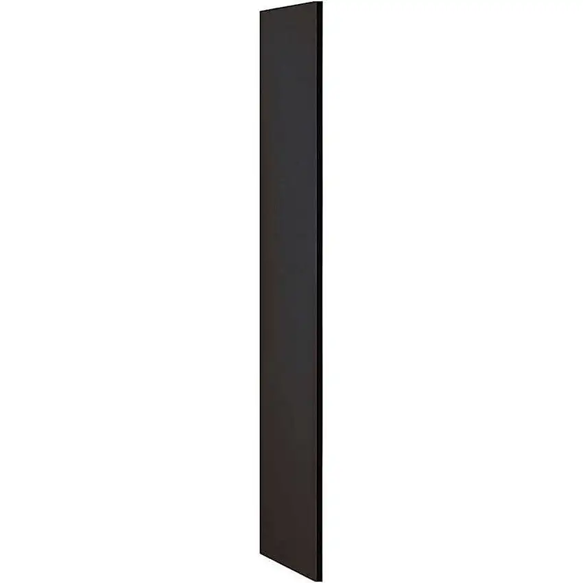 SALSBURY INDUSTRIES  33333BLK Schließfach-Endplatte 18 x 72 Schwarz