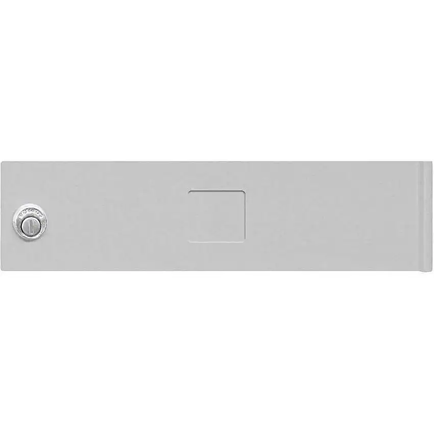 SALSBURY INDUSTRIES  3751ALM Ersatztür/Schloss für Horizontal-Briefkasten MB1 Aluminium