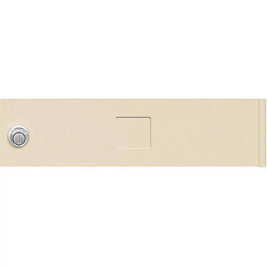 SALSBURY INDUSTRIES  3751SAN Ersatztür/Schloss für horizontalen Briefkasten MB1 Sand