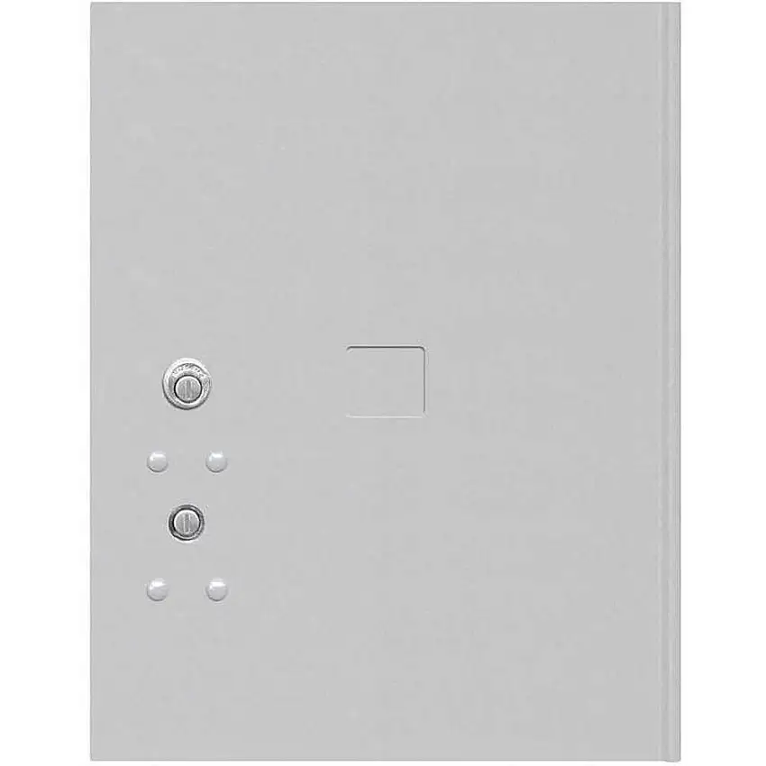 SALSBURY INDUSTRIES  3755P-ALM Ersatztür/Schloss für horizontalen Briefkasten PL5 Aluminium
