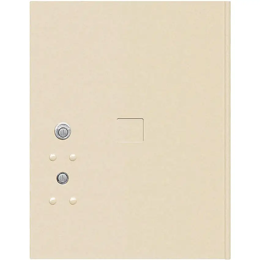 SALSBURY INDUSTRIES  3755P-SAN Ersatztür/Schloss für horizontalen Briefkasten PL5, Sand