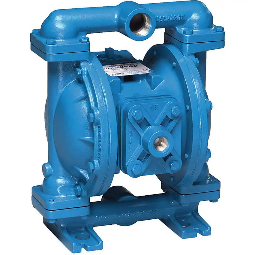 SANDPIPER  S1FB1I1WANS000. Kugelventilpumpe, Metall, Auslass oben, 0–45 GPM