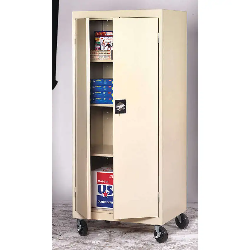 SANDUSKY LEE  TA4R362472 Mobiler Lagerschrank, 78 x 36 x 24 Zoll, Kitt
