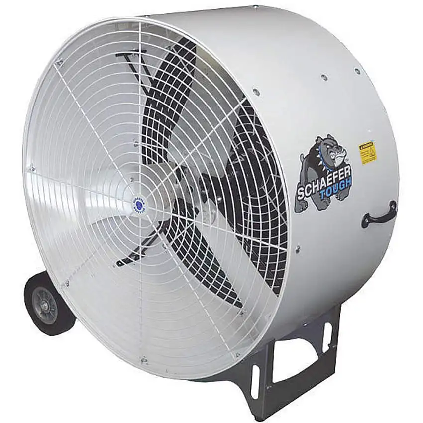 SCHAEFER  GVKM36-O Luftzirkulator 36 Zoll 115 V Weiß