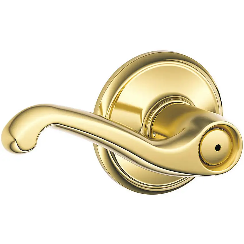 SCHLAGE  F40 FLA 605 Mittelschweres Hebelschlossset Flair Privacy