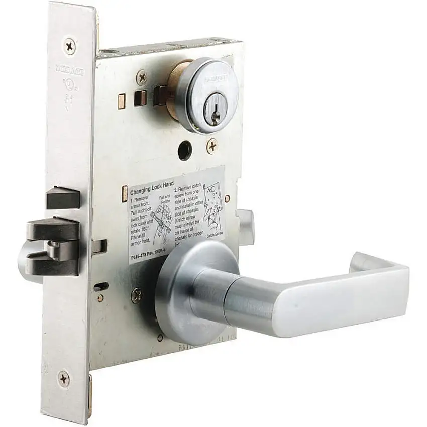 SCHLAGE L9070P C123 06A 626 Einsteckschloss Hebel 06a Klassenzimmer