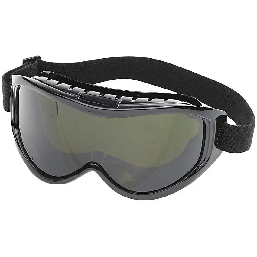 SELLSTROM  S80210 Schutzbrille mit Tönung 5, IR-Schutzbrille, Antibeschlagschutz, Tönung 5.0