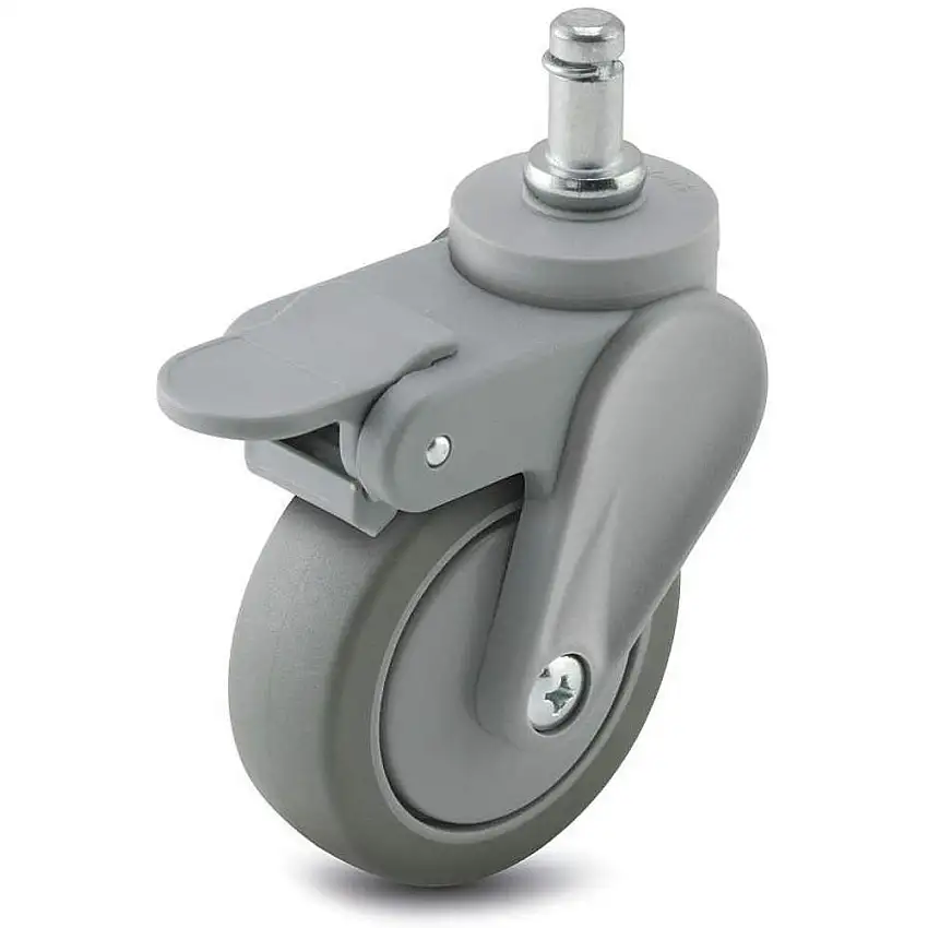 SHEPHERD CASTER  PEC40223GR-TPU03(GG)B Lenkrolle mit Bremse 4 Zoll 125 lb