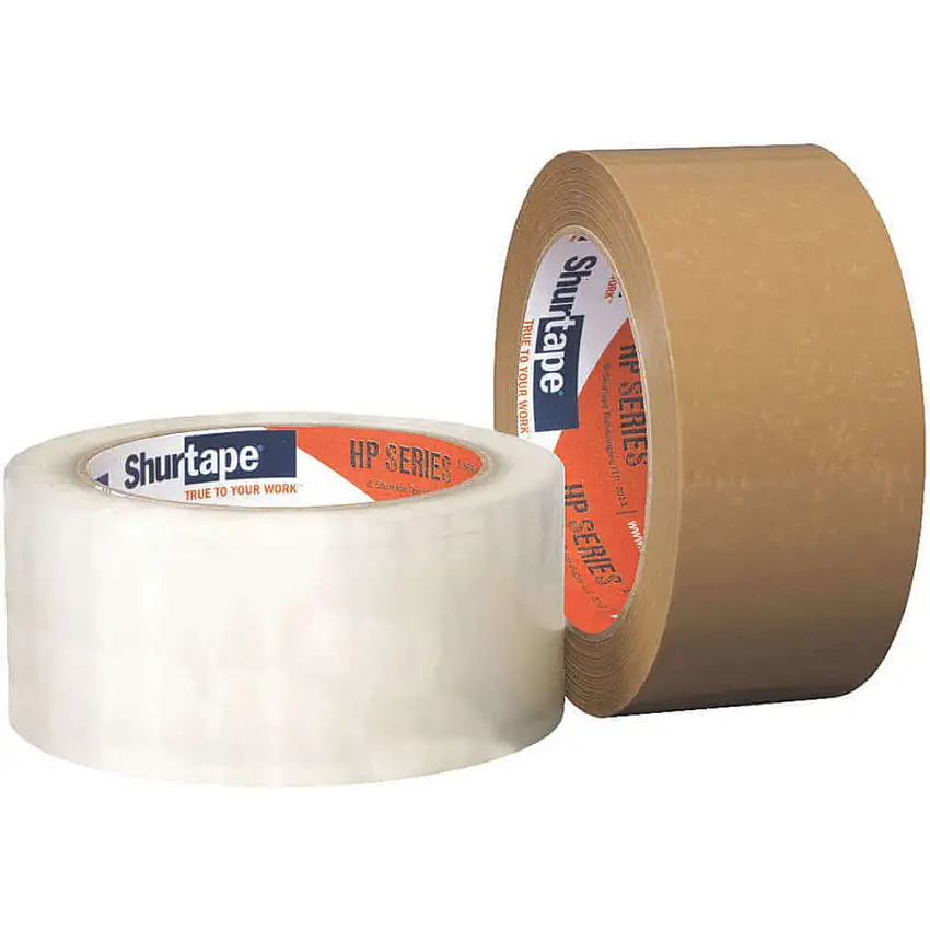 SHURTAPE  HP 100 Kartonverschlussband, hellbraun, 48 mm x 100 m