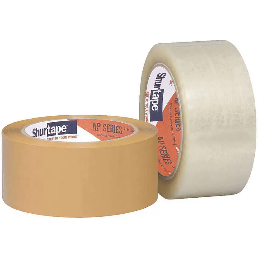 SHURTAPE  AP 101 Kartonverschlussband, 72 mm breit, transparent