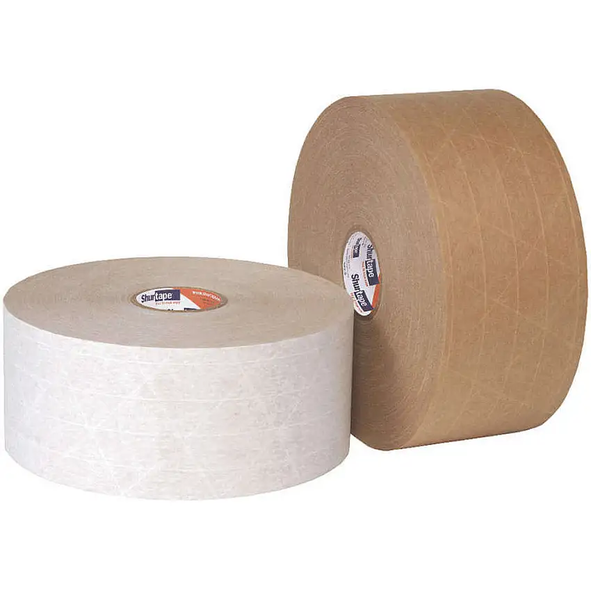 SHURTAPE  WP 100 Wasseraktiviertes Verpackungsklebeband Braun